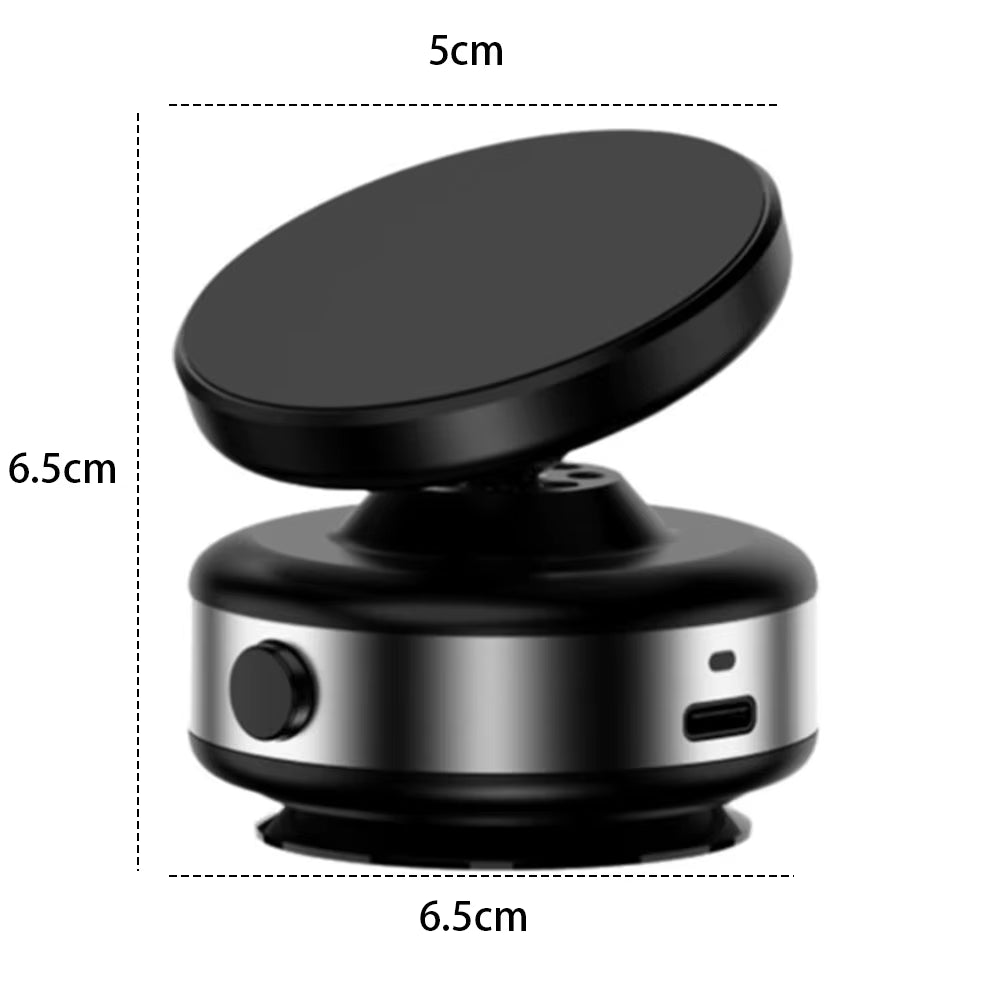 Magnetic Mobile Phone Holder 360 Rotatable Vacuum Adsorption Bracket GPS Navigation Bracket for Iphone 15 14 13 Huawei