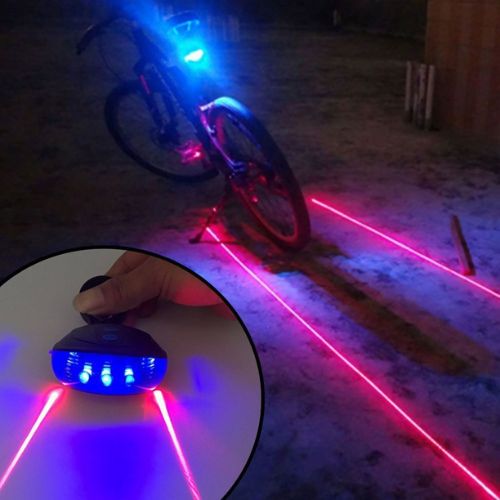 Bicycle Laser Tail Light/outdoors