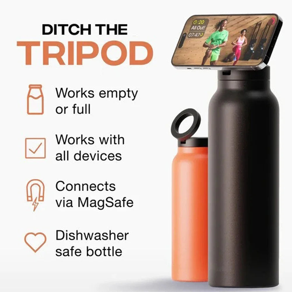 016 MagSafe Phone Holder Gym Bottle