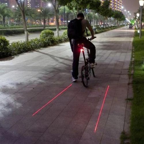 Bicycle Laser Tail Light/outdoors