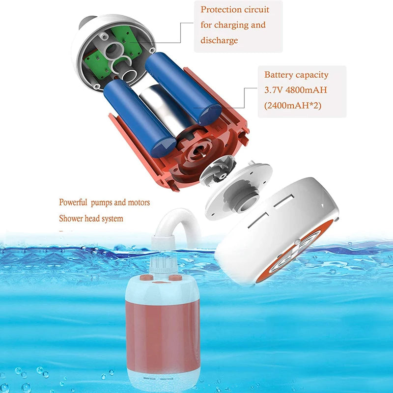 052 Portable Camping Shower