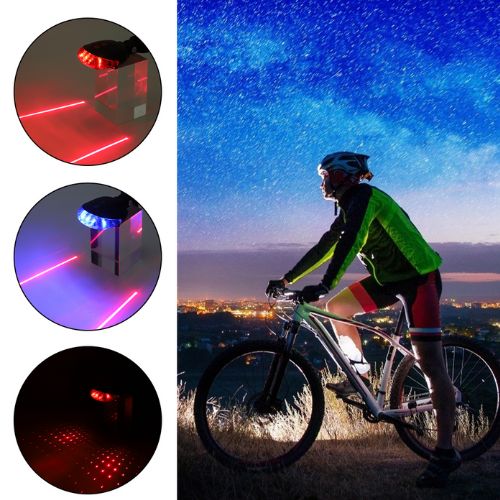 Bicycle Laser Tail Light/outdoors