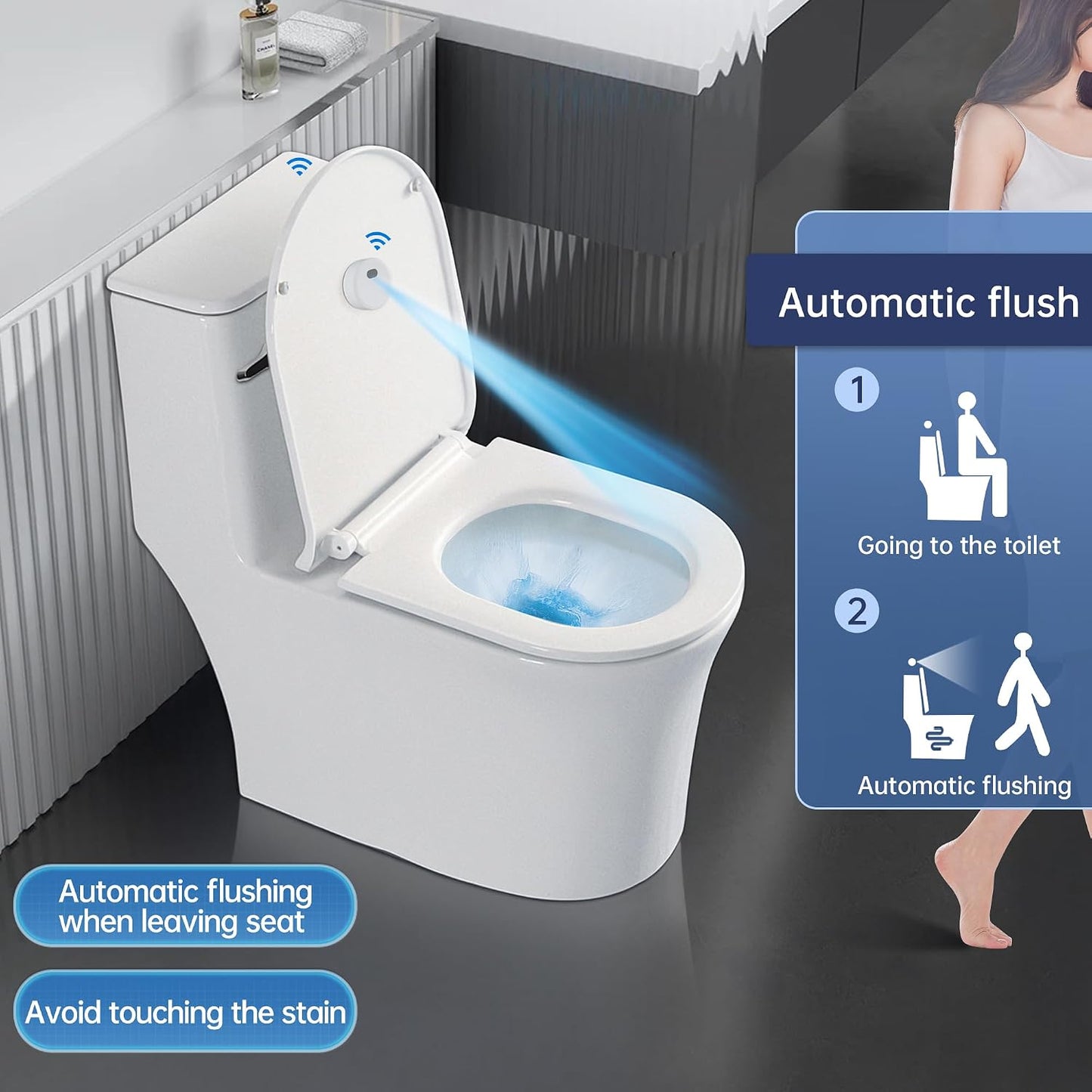 011 Auto Toilet Flusher (Side)