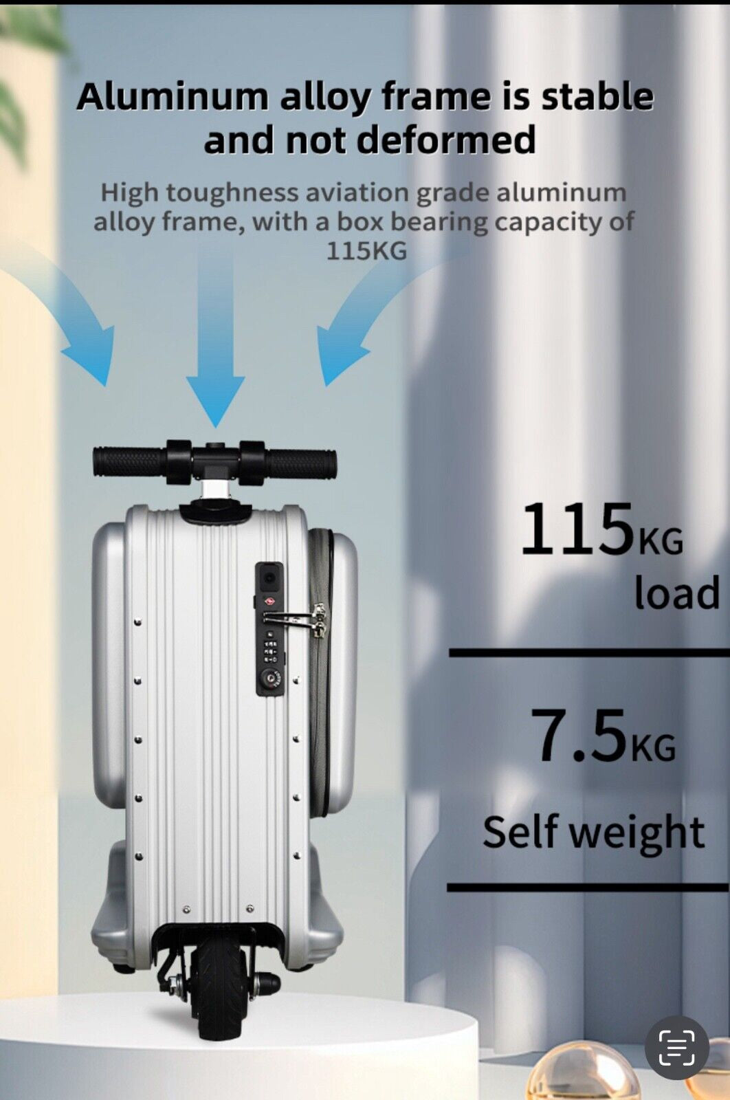 Beke Electric Smart Suitcase