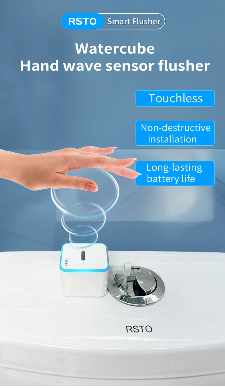 002 Toilet Sensor Flusher