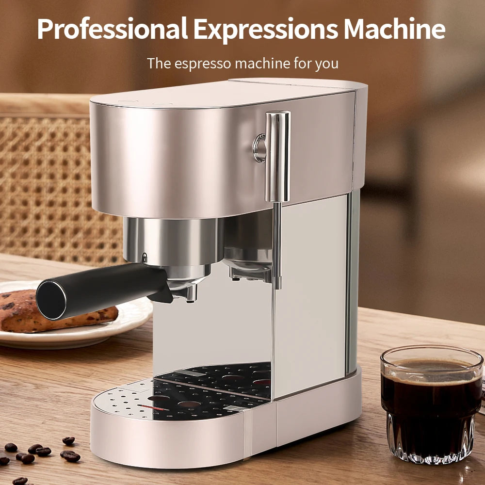 20 Bar Professional Expresso  Coffee Maker Personal Espresso Coffee Machine for Home Use