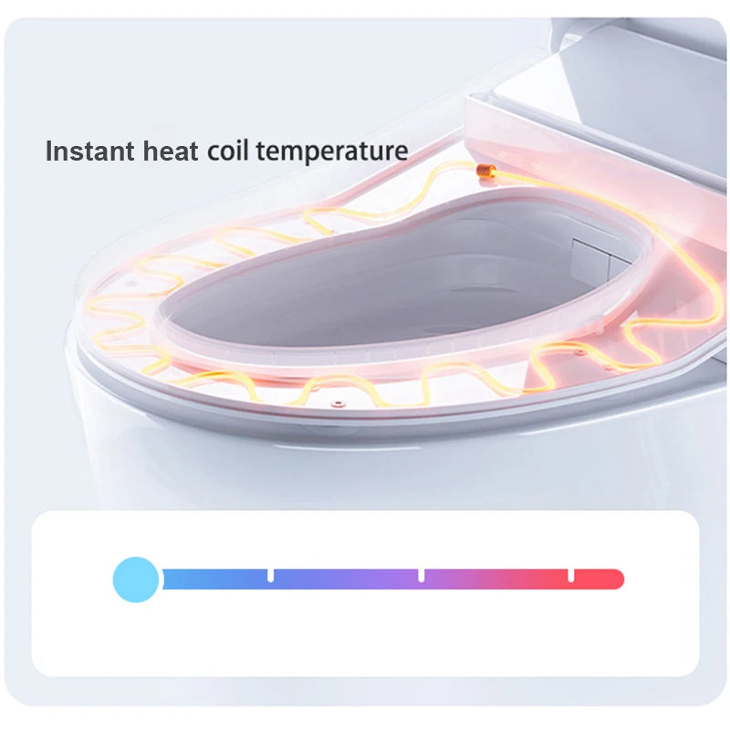 Wellblue Manufacturer Warm Intelligent Toilet Smart Bidet Wc Toilet Cover