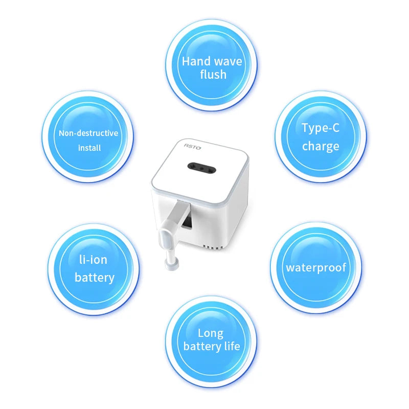 002 Toilet Sensor Flusher