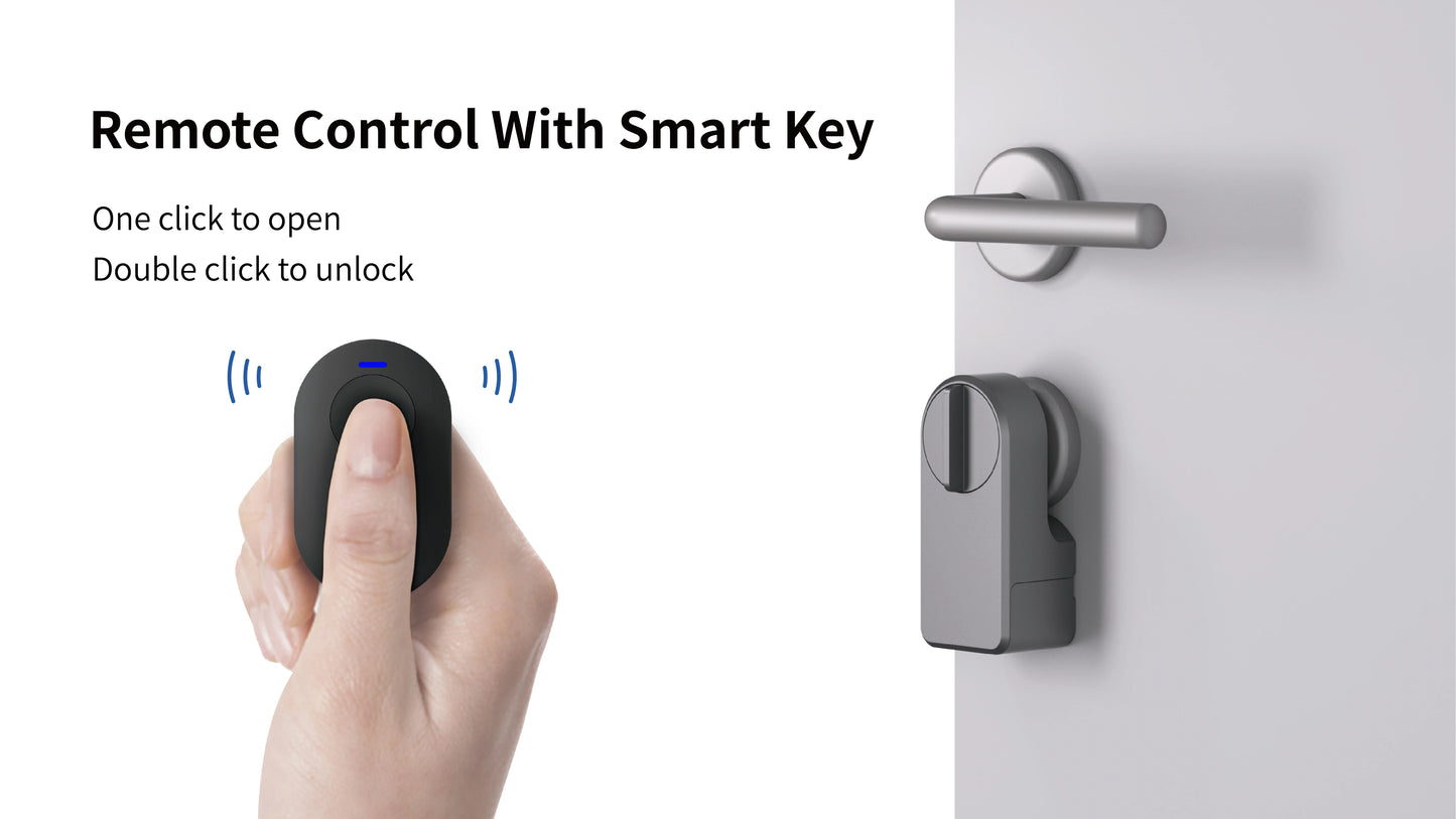 GIMDOW smart door lock  Hotel Apartment Intelligent Sticker Installation Bluetooth-compatible Tuya smart APP Electronic Lock