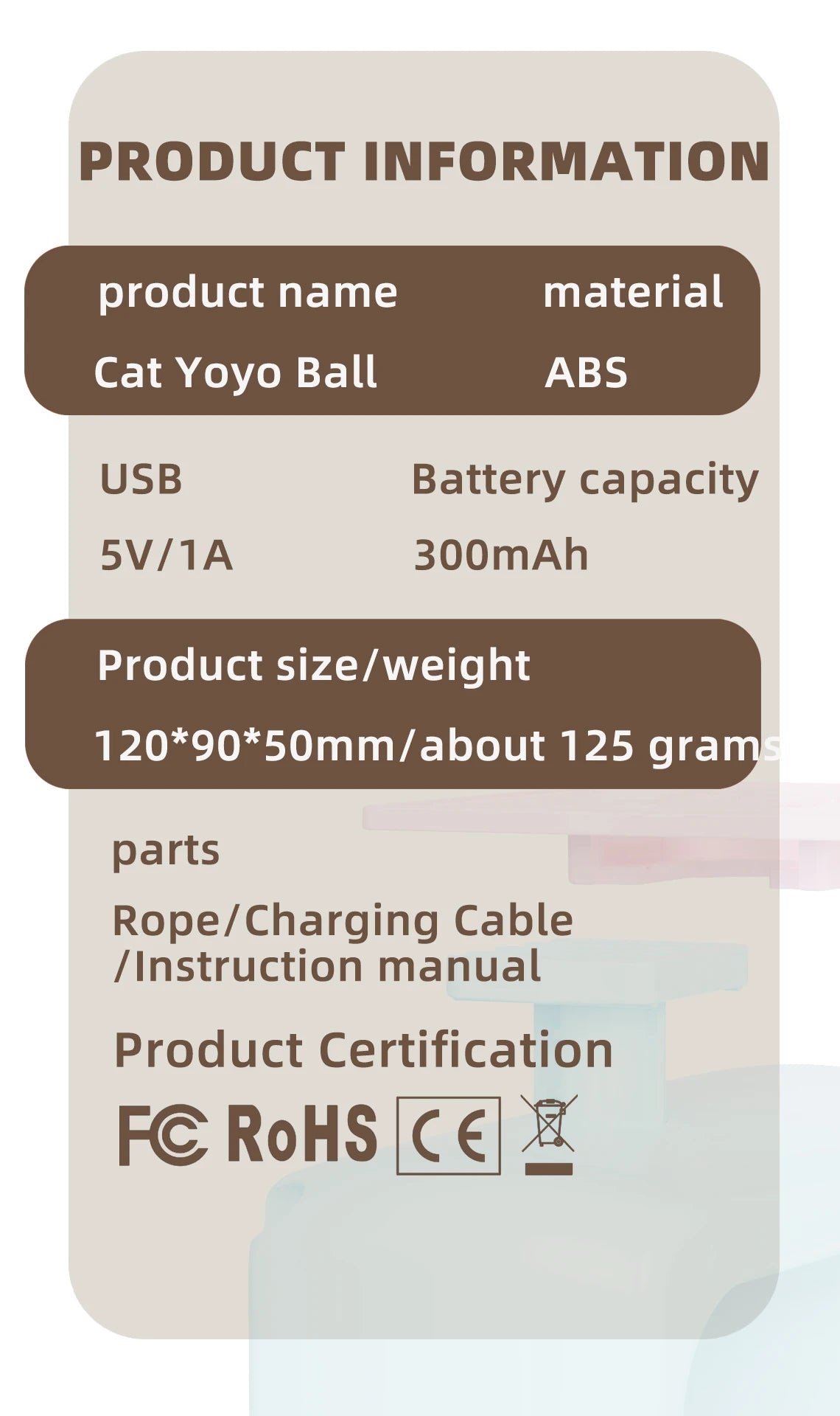 298 Cat ceiling Auto toy