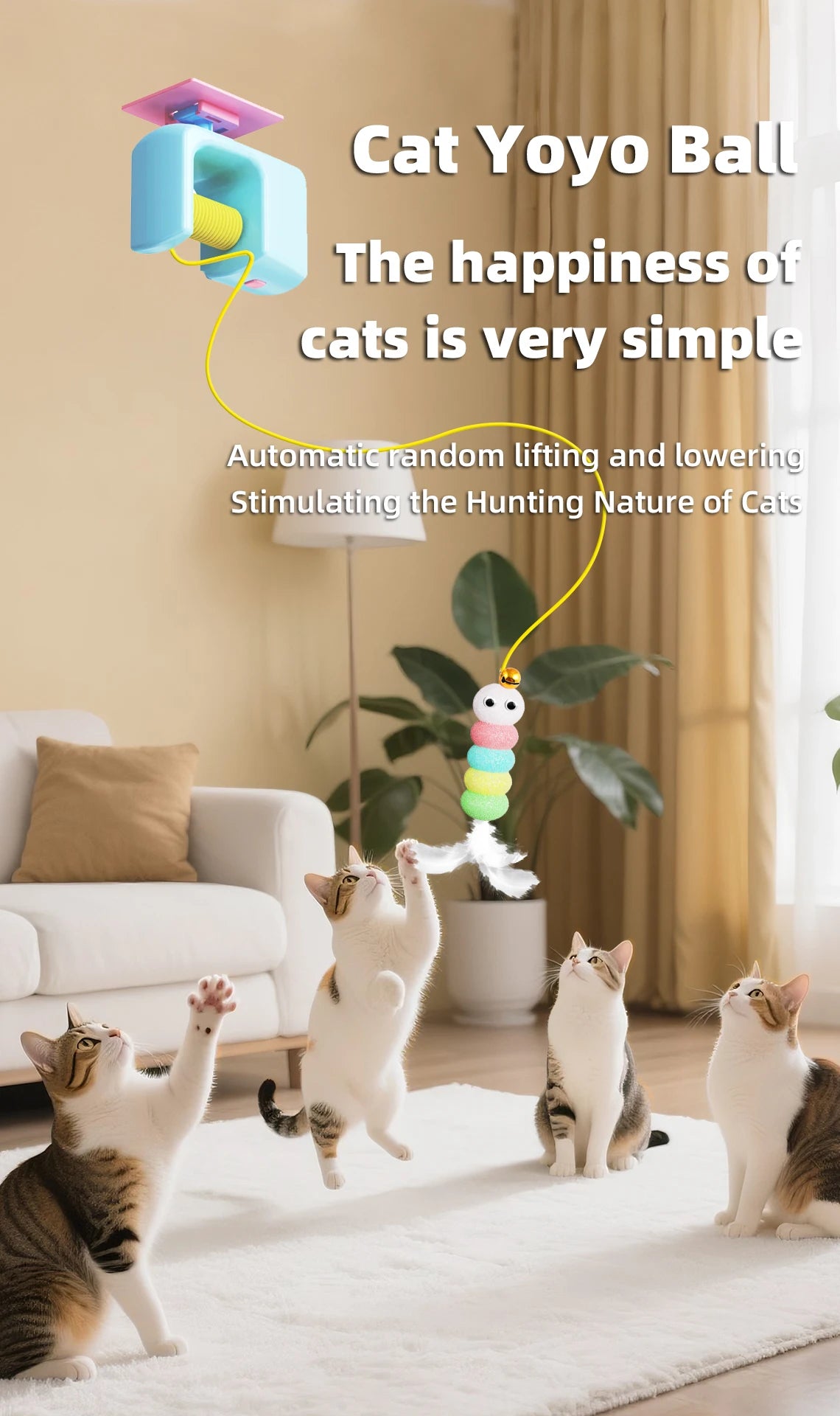 298 Cat ceiling Auto toy
