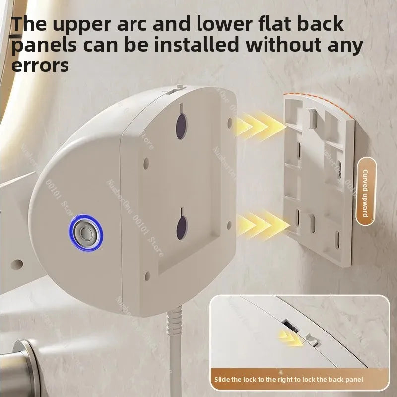 317 Hair Dryer Auto Holder Wall Mounted
